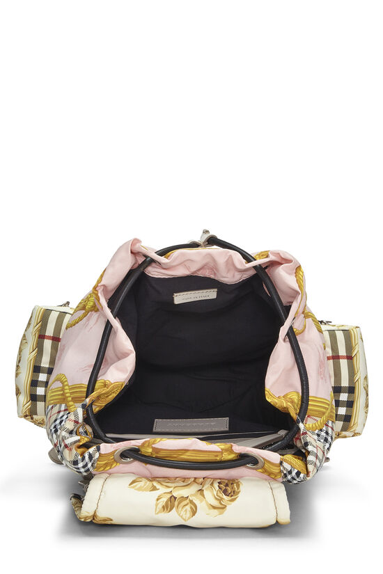 Multicolor Nylon Rucksack Backpack Medium, , large image number 5