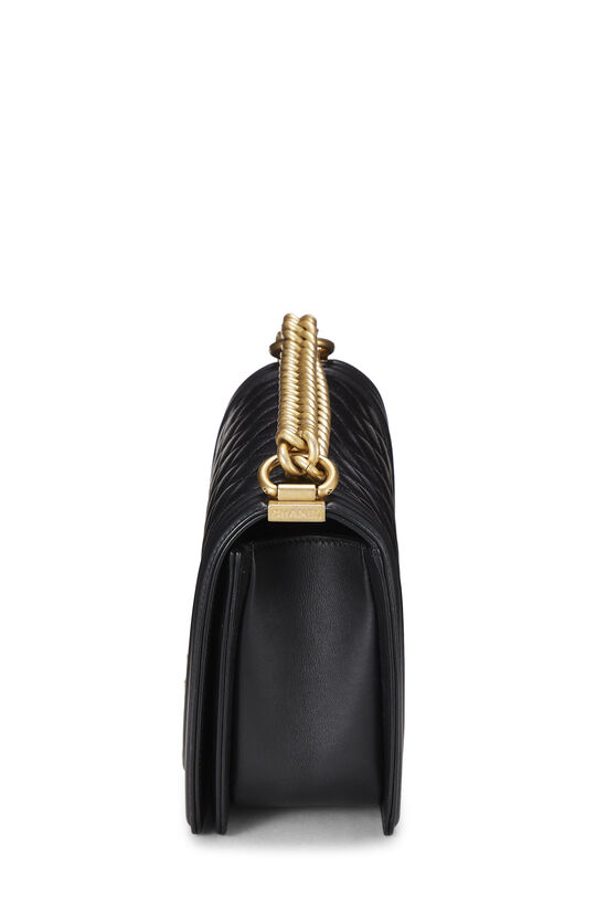 Chanel Black Quilted Calfskin Chain Handle Flap Bag Q6B1YF3PKB000