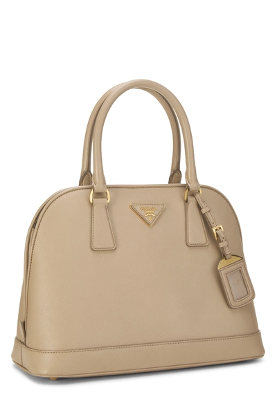 Beige Saffiano Promenade Medium, , large