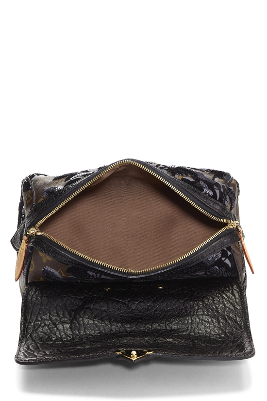 Black Monogram Fleur de Jais Carrousel Bag, , large image number 5