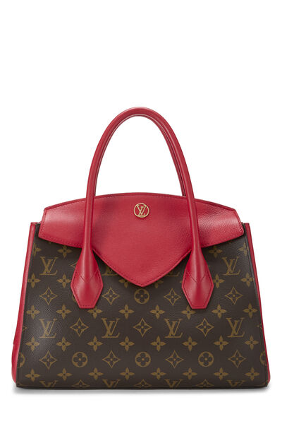 Red Monogram Canvas Florine