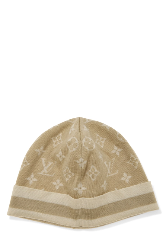 Cream Cashmere Beanie, , large image number 1