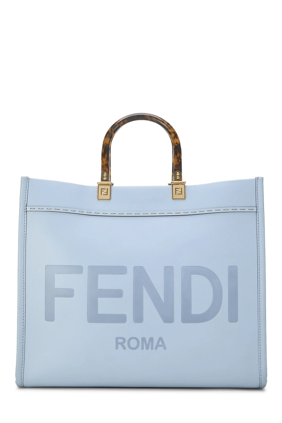 Blue Calfskin Sunshine Shopper Medium, , large image number 0