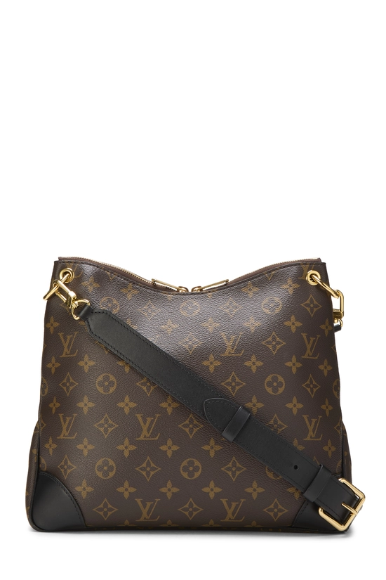 Black Monogram Canvas Odeon MM NM, , large image number 3