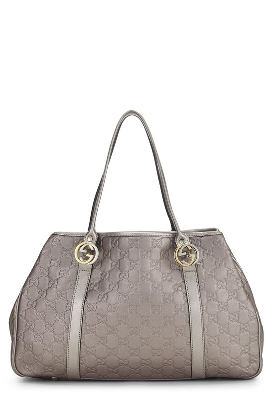 Purple Guccissima Leather 'GG' Twins Tote, , large image number 3