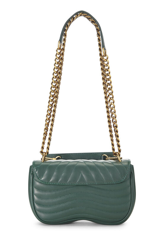 Green Calfskin Leather New Wave Chain MM, , large image number 3
