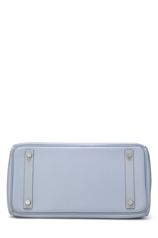 Blue Lin Epsom Birkin 30, , large image number 4