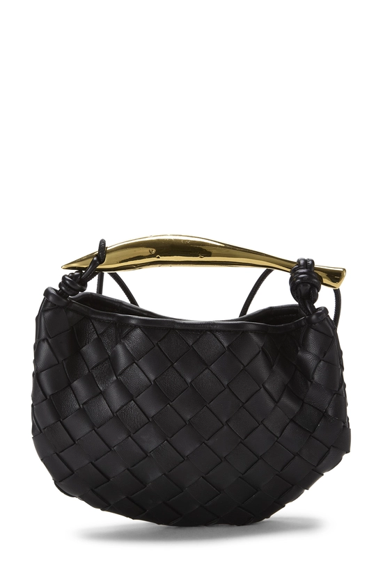 Black Intrecciato Sardine Bag Mini, , large image number 0