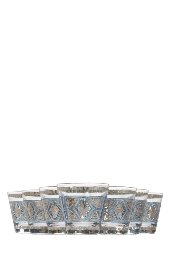 Silver Sorrento Motif Glassware Set of 7, , large image number 2