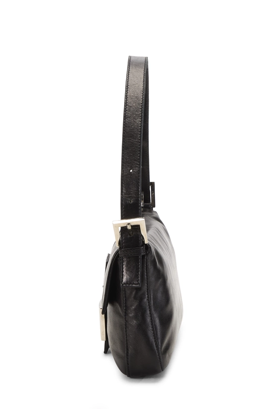 Black Leather Baguette, , large image number 2