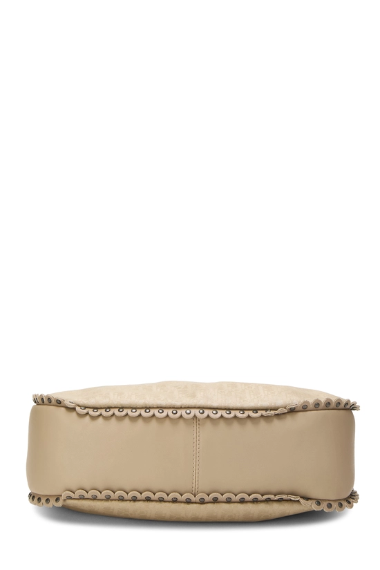 Beige Trotter Nylon Hobo, , large image number 4