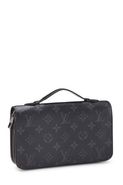 Black Monogram Eclipse Zippy XL, , large