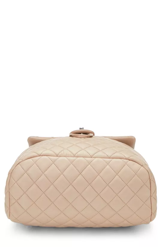 Beige Quilted Lambskin Urban Spirit Backpack Large, , large image number 4