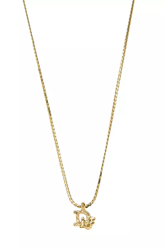 Gold Logo Necklace, , large image number 1