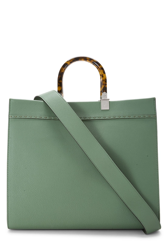 Green Calfskin Sunshine Shopper Medium, , large image number 3