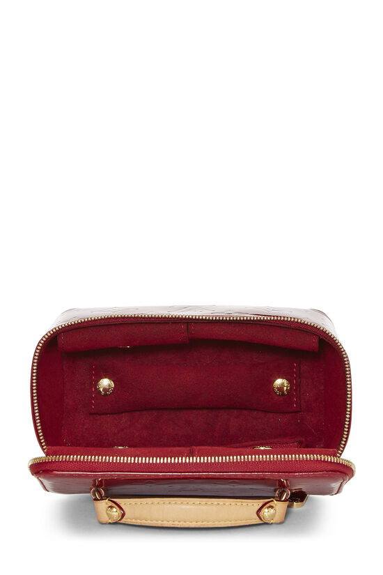 Red Monogram Vernis Jewelry Case , , large image number 6