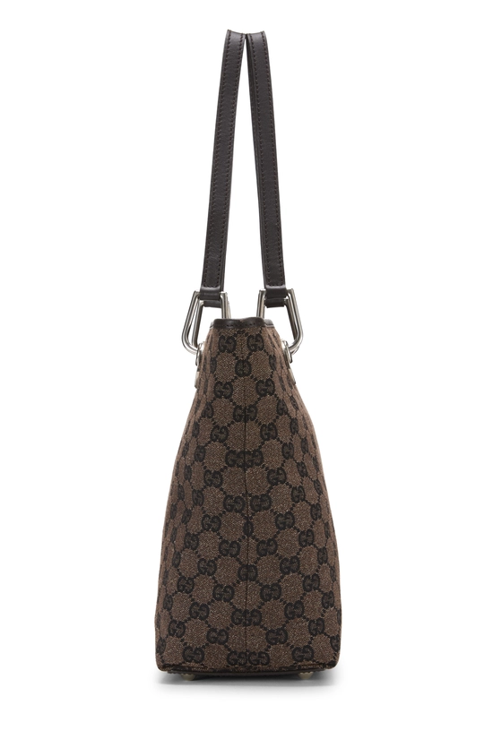 Brown GG Canvas Eclipse Bucket Tote, , large image number 2