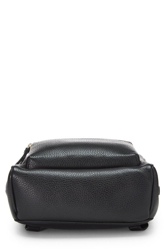 Black Leather Soho Chain Backpack , , large image number 5