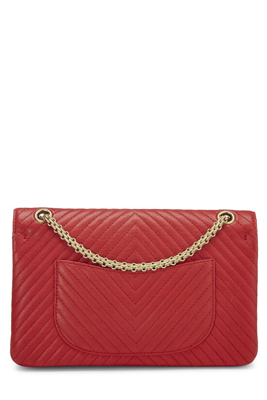 Red Chevron Calfskin 2.55 Reissue Flap 226, , large image number 3