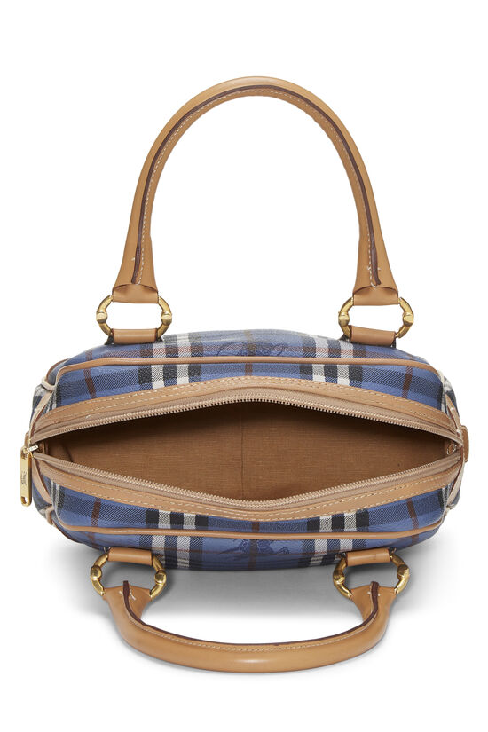 Blue Haymarket Handbag, , large image number 5