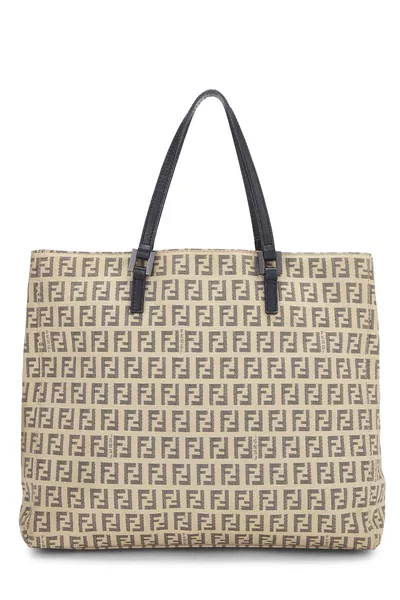 Beige Zucchino Canvas Tote Small