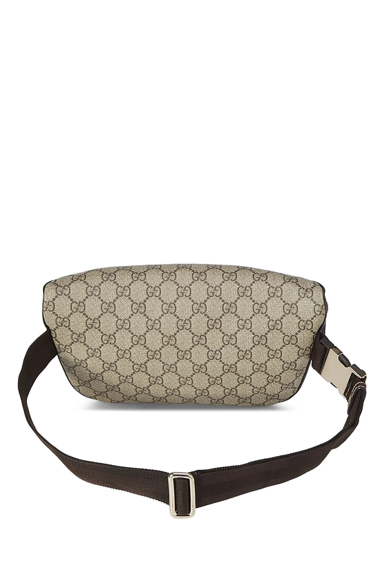 Brown GG Supreme Canvas Waist Pouch, , large image number 3