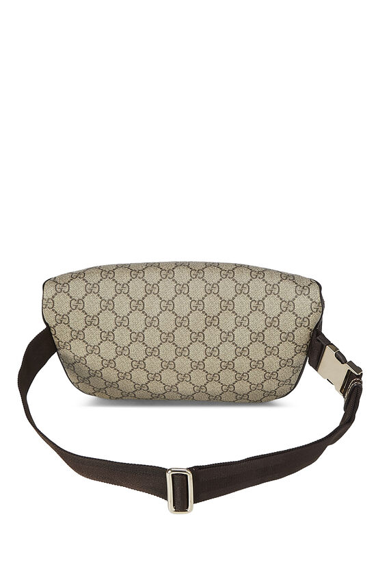 Brown GG Supreme Canvas Waist Pouch, , large image number 3