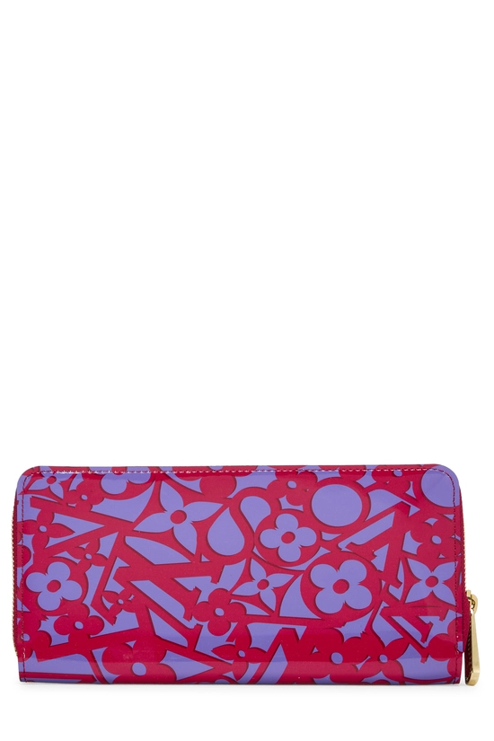 Red Sweet Monogram Vernis Zippy Continental Wallet, , large image number 2