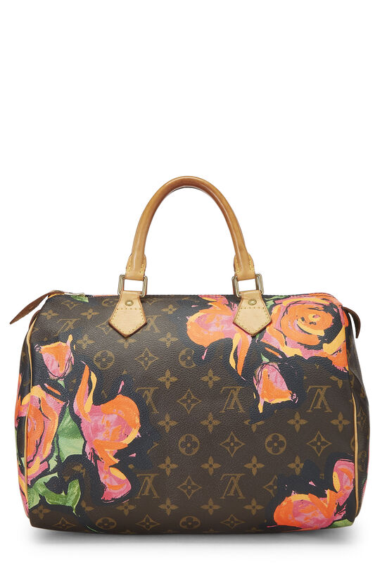 Stephen Sprouse x Louis Vuitton Monogram Roses Speedy 30, , large image number 5