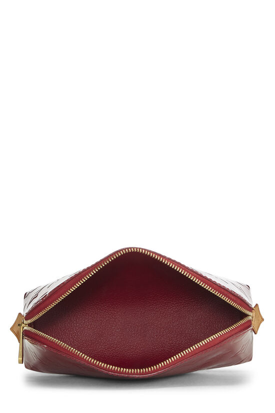 Cerise Monogram Vernis Pochette Cosmetique, , large image number 3
