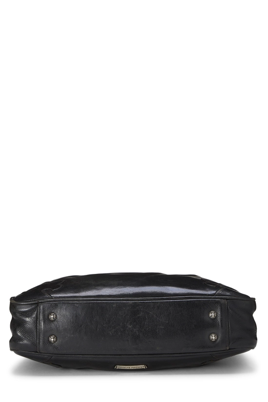 Black Leather Briefcase, , large image number 4