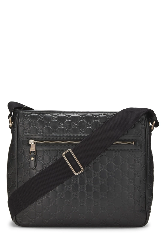 Black Rubber Messenger Bag, , large image number 3