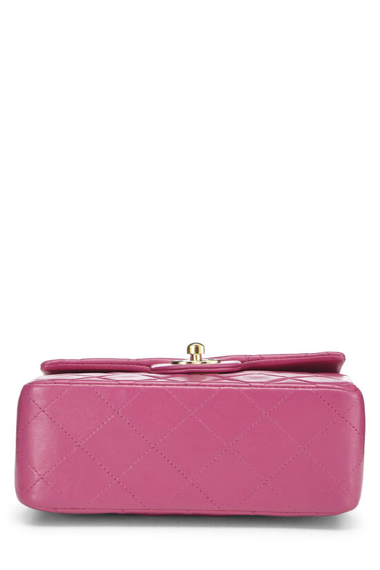 Chanel Pink Quilted Lambskin Classic Square Flap Mini Q6B0271IP9029