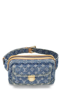Louis Vuitton Discovery Bum Tasche PM Bandana blau Monogramm Umhängetasche  Fanny Pack