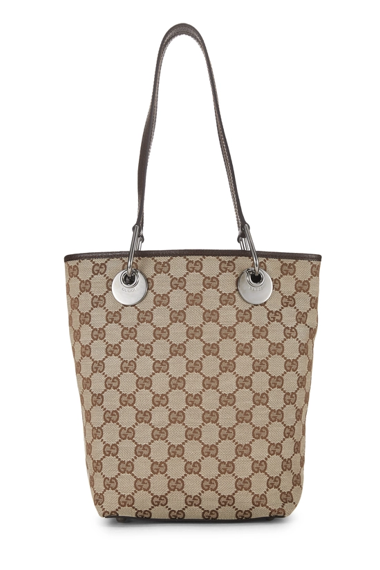 Original GG Canvas Eclipse Bucket Bag Small, , large image number 3