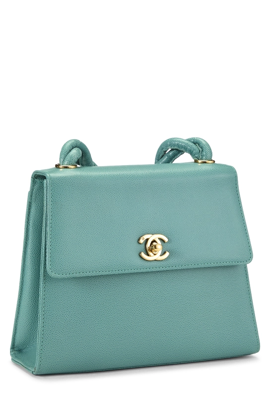 Green Caviar Shoulder Bag Small, , large image number 1