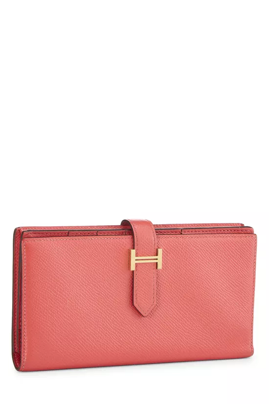 Rose Jaipur Epsom Bearn Wallet, , large image number 1