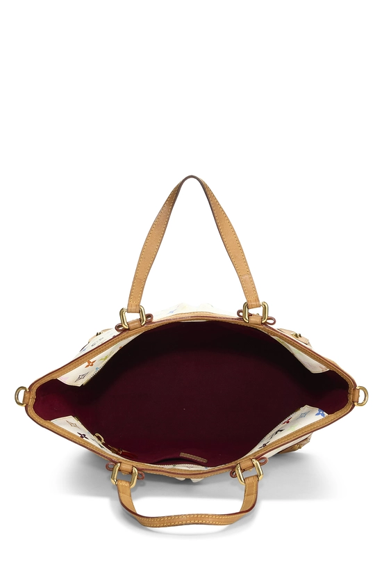 Takashi Murakami x Louis Vuitton White Monogram Multicolore Sharleen GM, , large image number 5