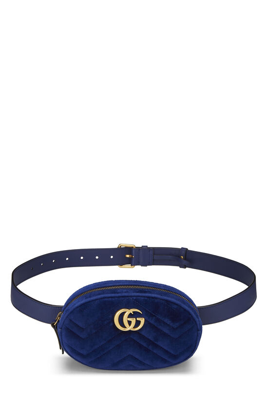 Blue Velvet Marmont Belt Bag Mini, , large image number 0