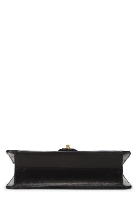 Black Quilted Lambskin Turnlock Ex Flap Medium, , large image number 4