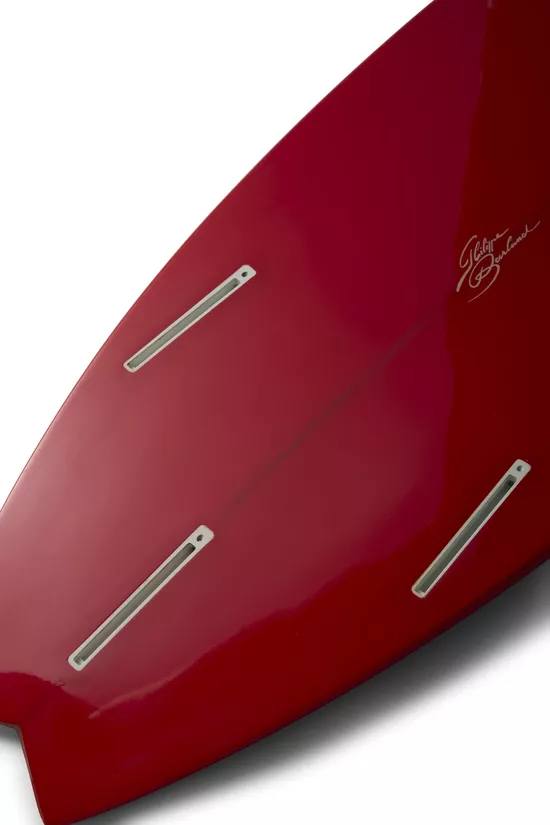 Philippe Barland x Chanel Limited Edition Red Polyurethane Surfboard, , large image number 3