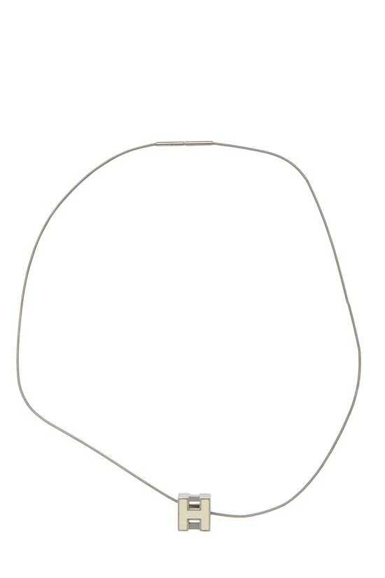 White Cage d'H Necklace, , large image number 0