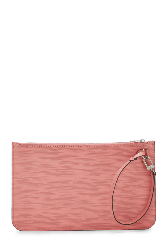 Coral Epi Neverfull Pouch MM , , large image number 4