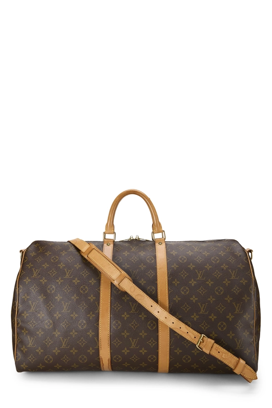 Monogram Canvas Keepall Bandouliere 55, , large image number 0