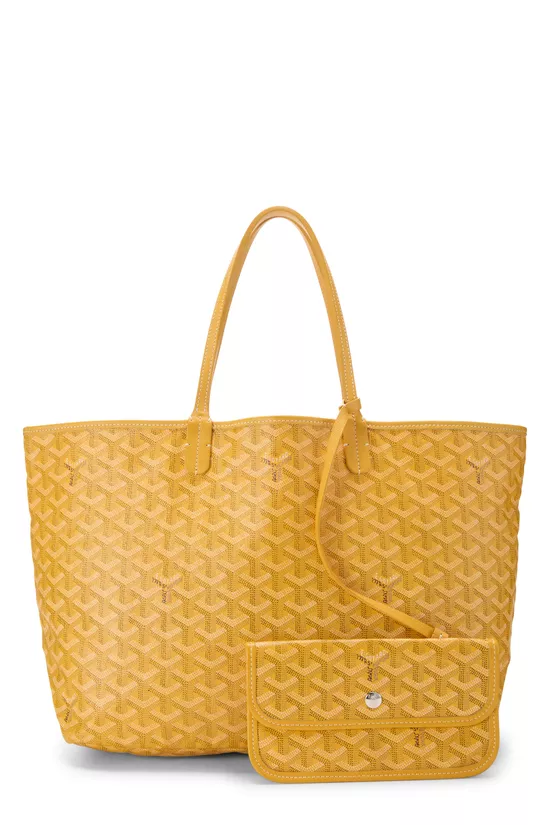 Yellow Goyardine Canvas Saint-Louis PM, , large image number 3