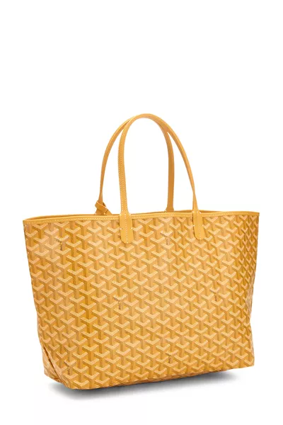 Yellow Goyardine Canvas Saint-Louis PM, , large