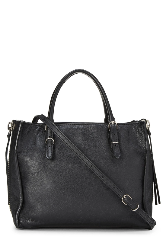 Black Calfskin Papier A4 Zip Around Tote, , large image number 3