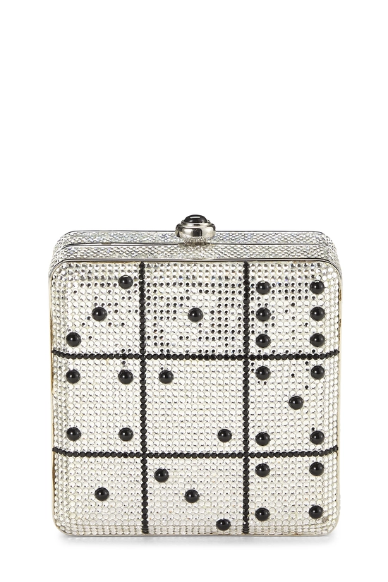 Silver Crystal Minaudi&egrave;re, , large image number 0