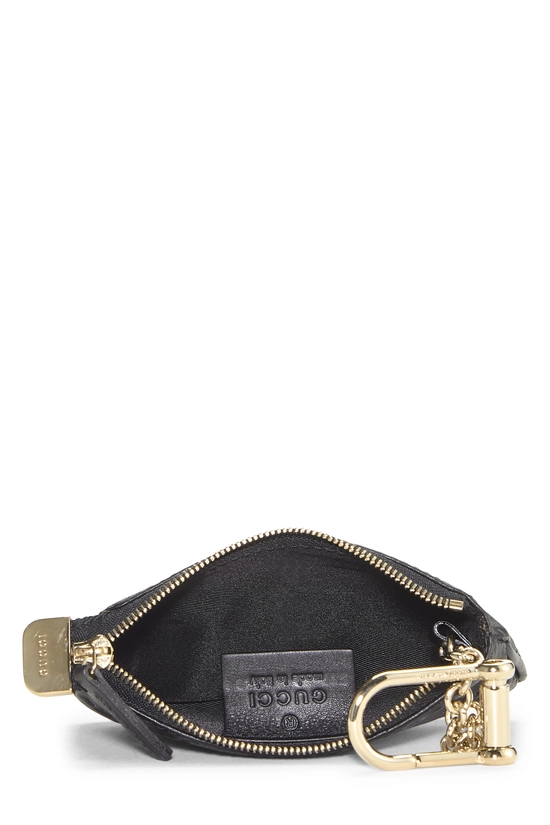 Black Guccissima Key Case, , large image number 3