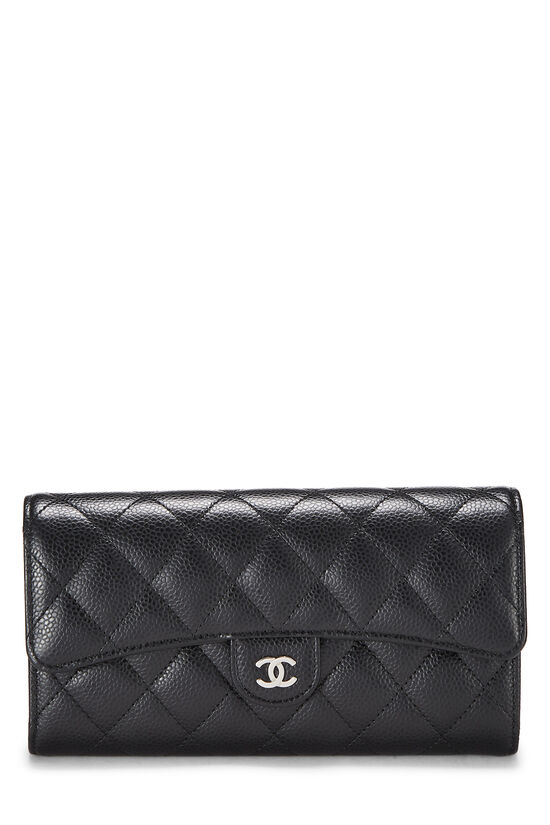 Chanel Quilted Small Flap Wallet Black Caviar – ＬＯＶＥＬＯＴＳＬＵＸＵＲＹ